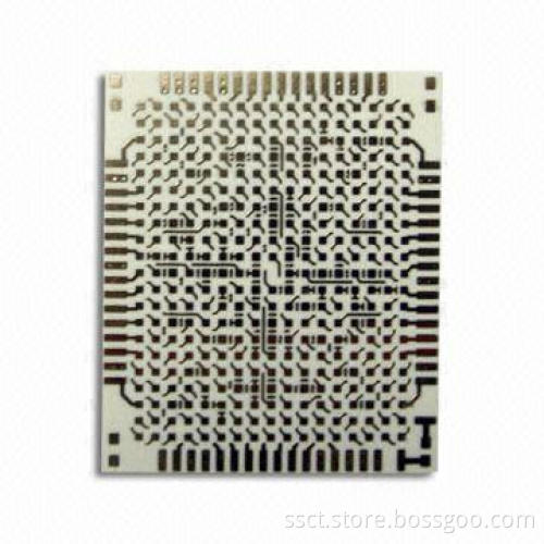 Impedance Half Board PCB with Minimum Finish of 0.25mm